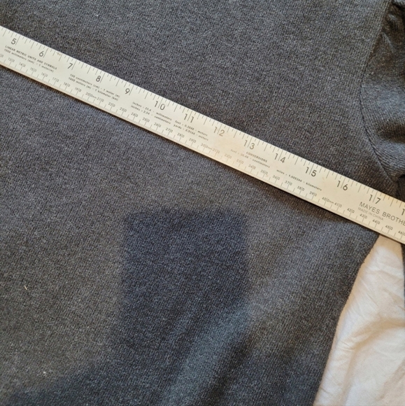 MADEWELL Mock neck, Puffed Sleeve Sweater. WOMENS Small - Picture 10 of 10